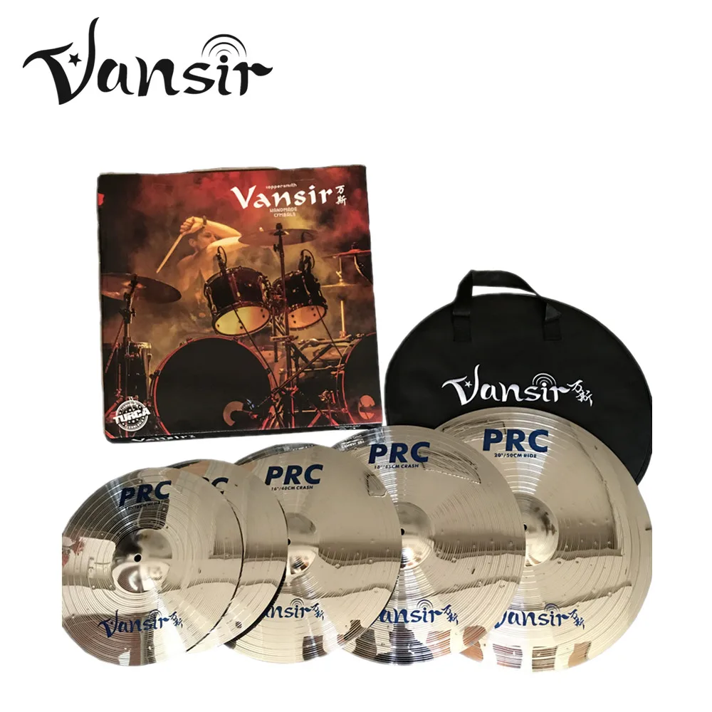 Vansir PRC Series High Grade Polishing Alloy Cymbal Sets 5pcs 14\