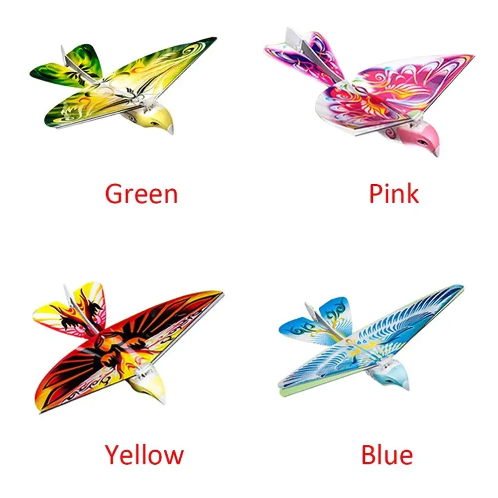 360 Degree Flying RC Bird Toy 2.4 GHz Remote Control Butterfly Helicopter E-Bird Electronic Mini RC Drone Kid Toy Children Gift