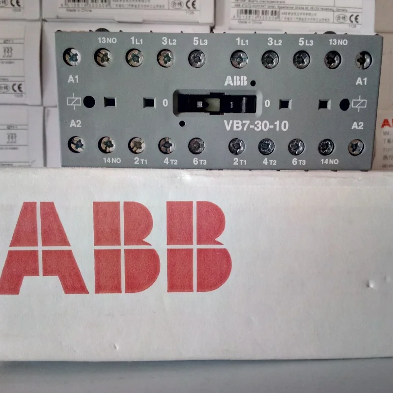 ABB VB7 3-pole mini reversing contactors AC operated   VB7-30-10   VB7-30-01