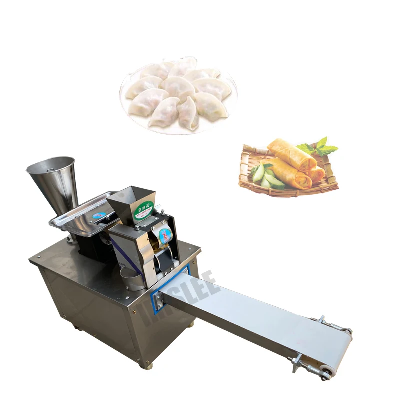 

2020 Automatic conveyor belt Samosa dumpling machine jiaozi maker