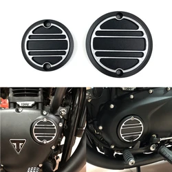 Motorbike Clutch Badge Acg Inspection Cover For Triumph Street Twin Bonneville T100 T120 Bobber Thruxton Scrambler 2016-2019