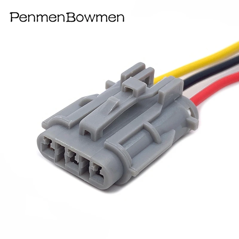 1 Set 3 Pin Car Electrical Connector 7222-7434-40 7123-7434-40 Male Female Wire Harness Plug Insert Spring Engine Cable Adapter