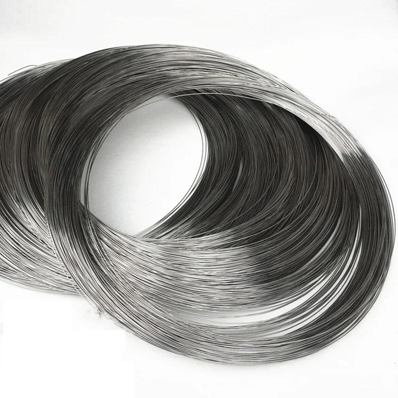 1/5/10เมตร304สแตนเลสสตีลเดี่ยว Soft Fine เชือก0.05มม.-3มม.และการปรับแต่ง