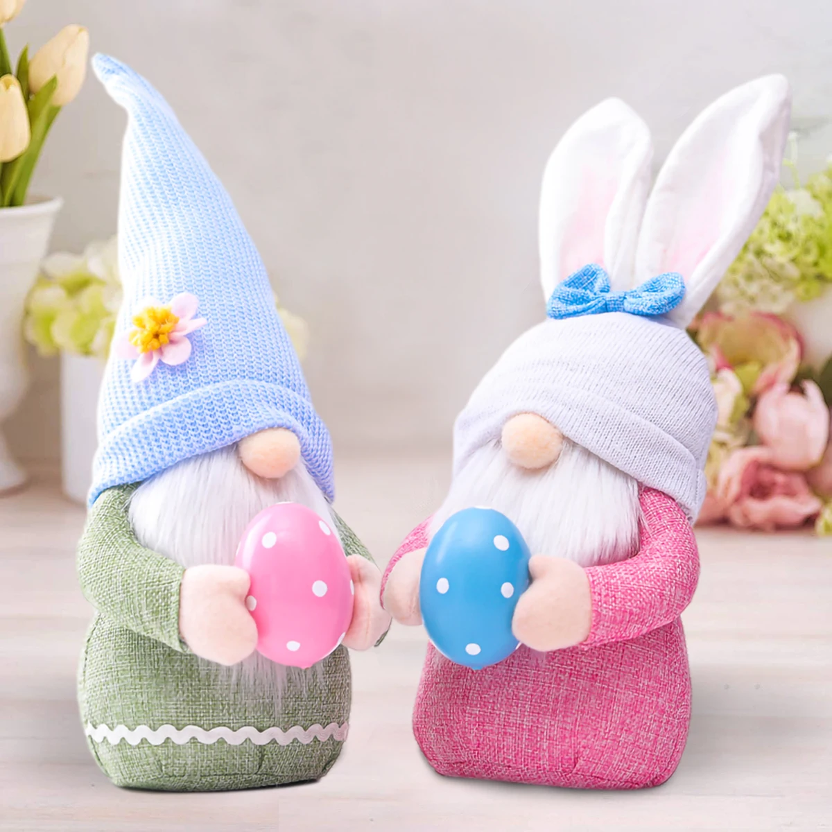 

Easter Bunny Gnome Doll Ornaments Easter Decorations For Home easter Rabbit Decor Easter Festival Party Home Decor Kids Gifts