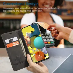 CaseMe For Xiaomi 12 13 Case Mi9T Retro Wallet Leather Case For Redmi Note 13 10Pro Luxury Flip Cover for Mi 9 10T 12X 13 T Case