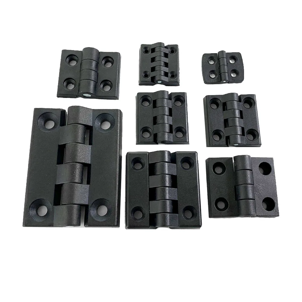 Zawias z tworzywa sztucznego nylon zawias nadaje się do aluminium profil złącze skrzynka elektryczna drzwi 30/40/50/60/70/80