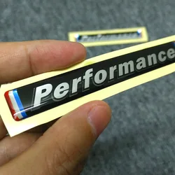 Stickers Performance M Car Rear Bumper For BMW E34 E36 E60 E90 E46 E39 E70 F10 F20 F30 X5 X6