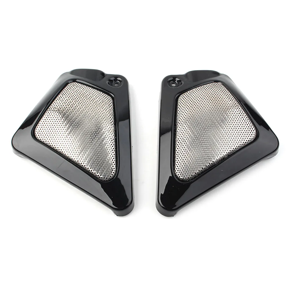 Motorcycle Frame Neck Side Cover Guard Left + Right 2Pcs For Harley V-Rod VRSCD VRSCDX VRSCA VRSCB Glossy Black