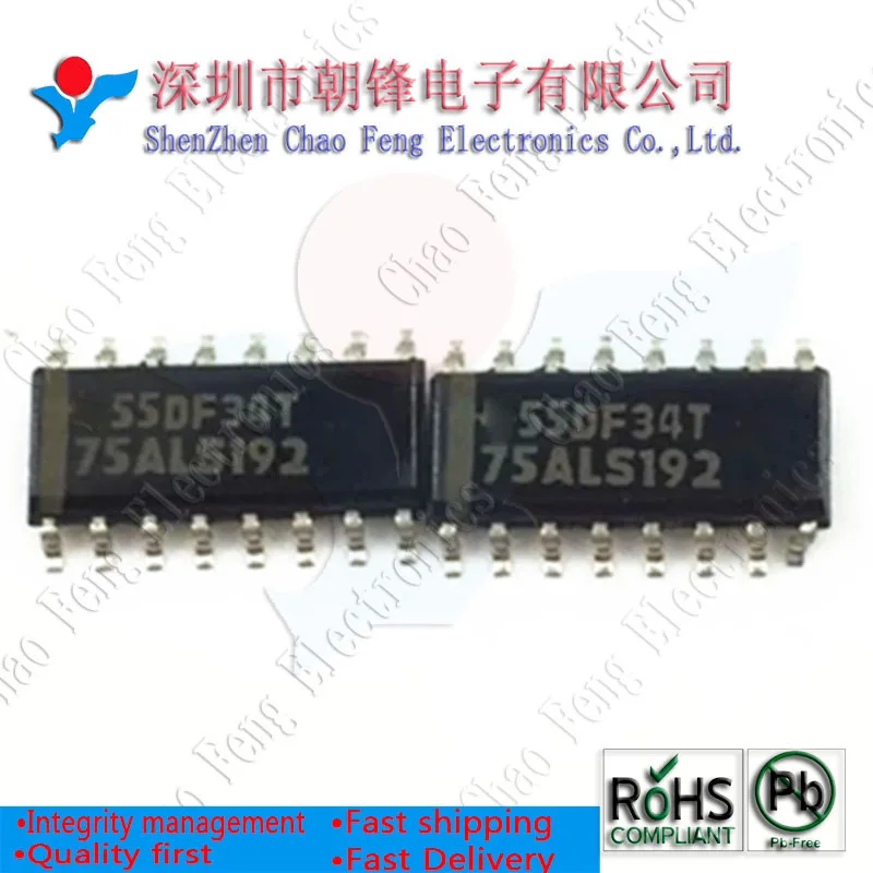 10 قطعة SN75ALS192DR 75ALS192 SOP16 جديد الأصلي