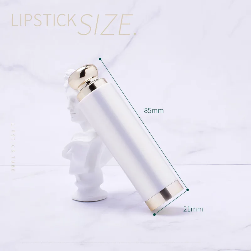 10/30/50pcs 12.1mm Empty Lip Balm Lipstick Tubes Container Cool Fashion Lip Tubes Lipstick Tube DIY With Sample Pack Bottle