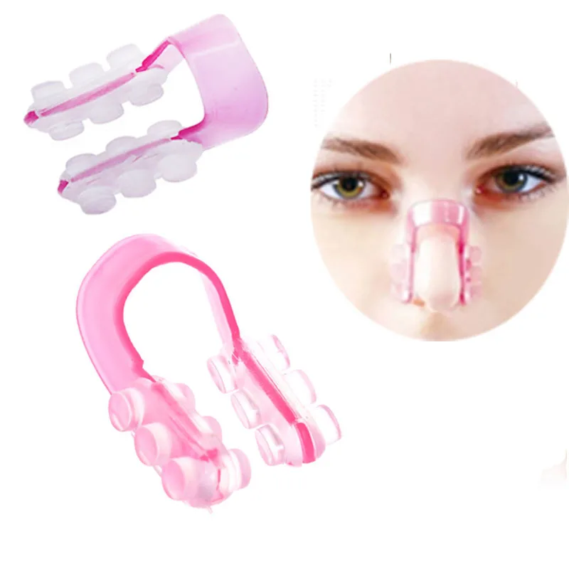 1Pcs Fashion Nose Up Shaping Shaper Lifting Bridge Straightening Beauty Nose Clip Face Fitness Facial Clipper Corrector Women