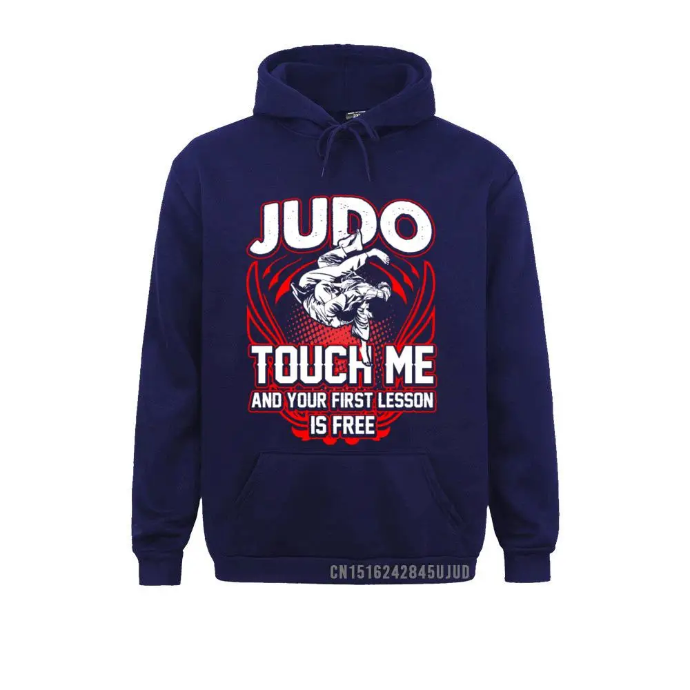 Men's Hood Judo Sweatshirt Me And Your First Lesson Is-Free Sweatshirt Graphic Print Homme Hood Plus Size Pullover