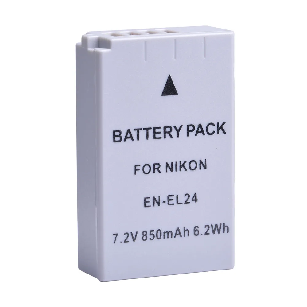 Durapro 1 PC 850mAh EN-EL24 EN EL24 ENEL24 Rechargeable Camera Battery For Nikon 1 J5 1J5 DL18-50 DL24-85 Digital Cameras