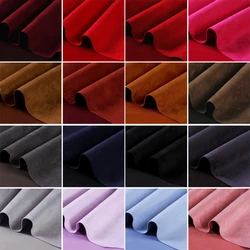 Suede Knitted Air Layer Fabric Brushed Elasticity High Quality Soft Smooth Delicate for Sewing Clothes By Half Meter