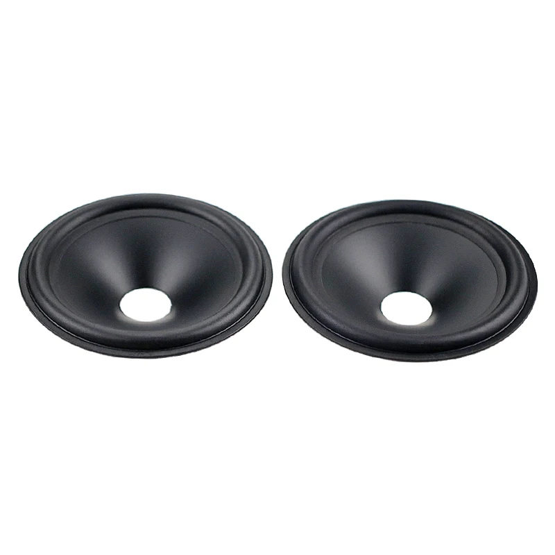 シェフチェンコ 4 インチスピーカー紙コーン流域スピーカーラバーエッジドラム紙流域修理スピーカーアクセサリーdiy 2 個
