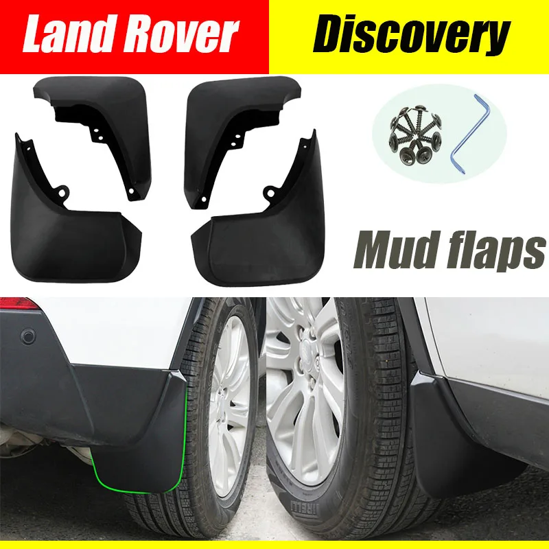 Mud flaps for land Rover Discovery Mudguards Fender discovery Mud flap splash Guard Fender car accessories front rear 4 pcs