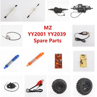 MZ YY2001 YY2039 RC Car spare parts Motherboard axis tire Shock absorber Gearbox Motor Steering gear charger etc.