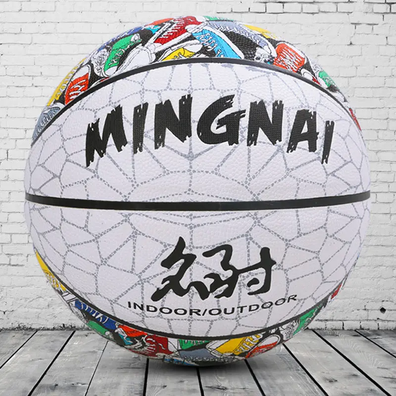 カラフルな花のグラフィティシューズ,耐摩耗性,バスケットボール,限定版,ストリートトレンド,クール,大人,n.6,7