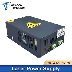 HY-W120 PSU Co2 Laser Power Supply 100-120W Universal For 120W Co2 Laser Tube Co2 Laser Engraving Cutting Machine T/W Series