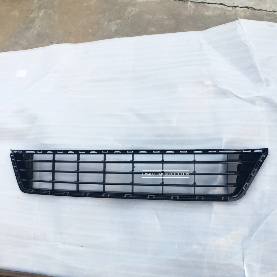 

For Golf MK7 R Front Center Grille glossy Black ABS Radiator Hood lower Grill for VOLKSWAGEN golf 7 R