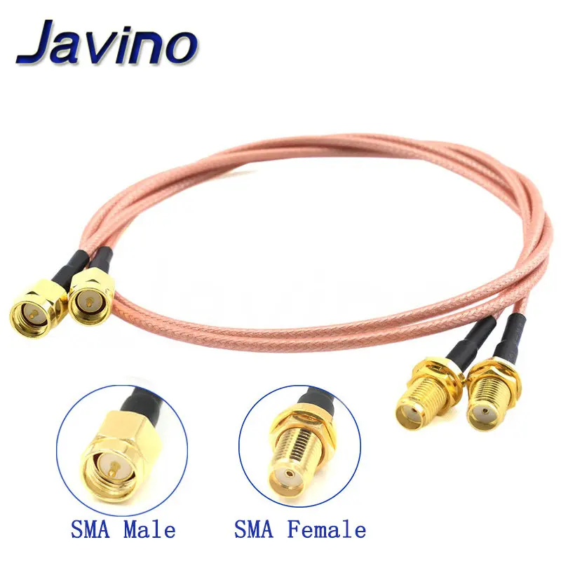 SMA male to SMA female Pigtail RG316 low loss RF cable plug to jack connector for WIFI FPV Antenna GSM,LAN 0-6Ghz