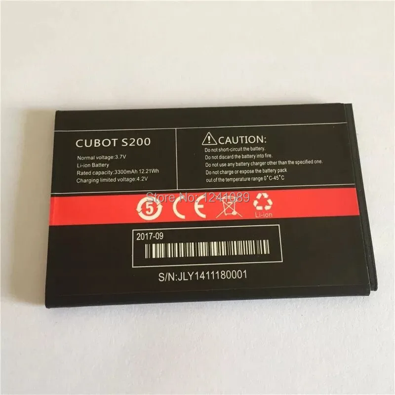 

YCOOLY100% original battery CUBOT S200 3300mAh CUBOT Mobile Phone Accessories Long standby time Test the normal shipment