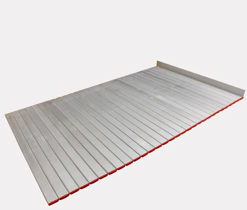 Aluminum rolling curtain for machine tools, width 200 mm x Length 1600 mm