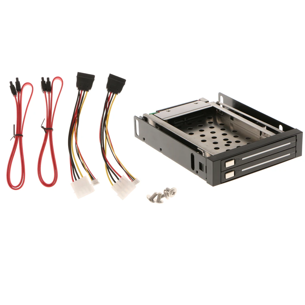 Imagem -04 - Trayless Móvel Rack Backplane Hot Swap Sata Enclosure Drive 25