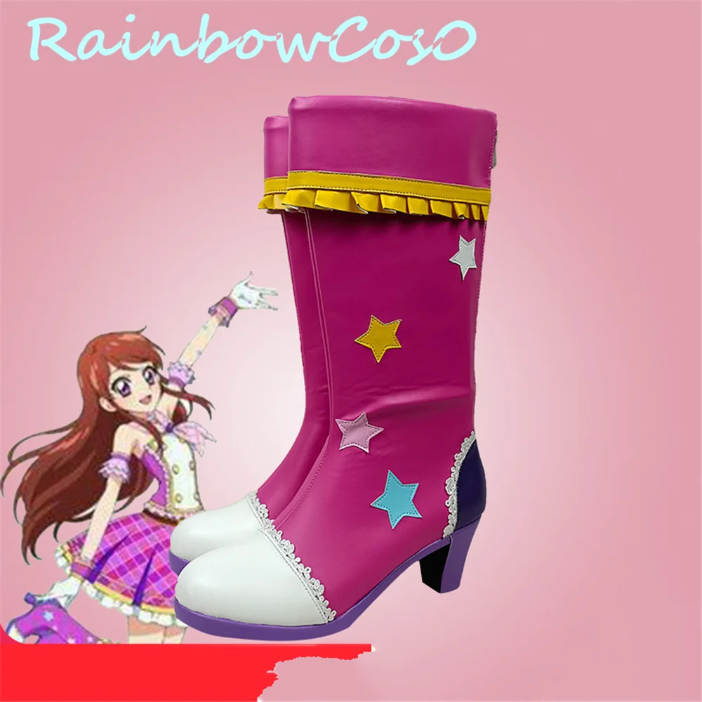 Aikpetrol Shibuki Ran Cosplay Chaussures Bottes, Rainbow Cos0, Anime, Jeu, Halloween, Noël, W1807