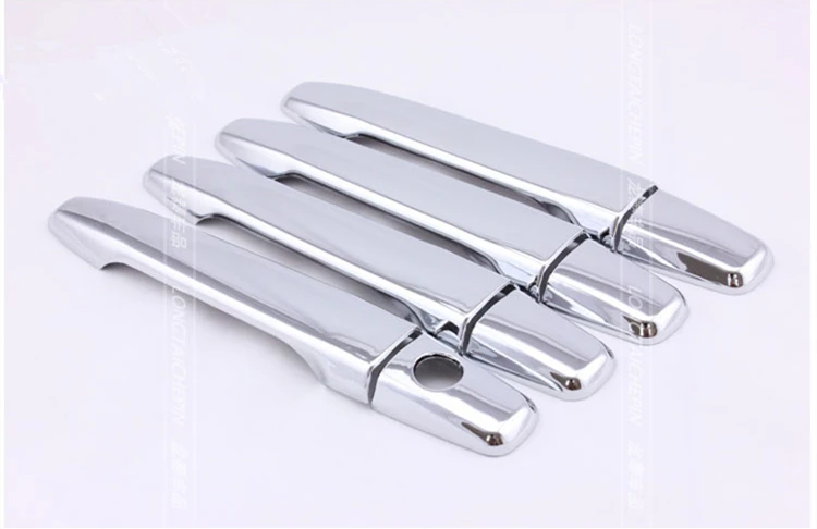 New Chrome Door Handle Cover For Mitsubishi Outlander Lancer 2008 2009 2010 2011 2012 2013 2014 2015 2016 Car Accessories