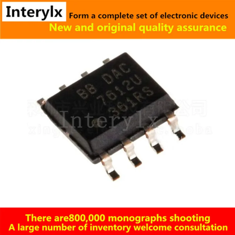 

10Pcs/Lot DAC7612U DAC7612 7612U IC DAC 12BIT V-OUT 8SOIC