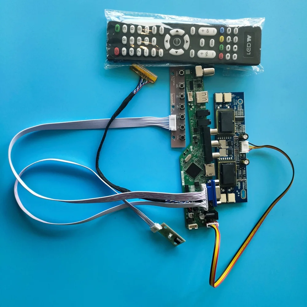 para lm230wf1 tlb3 lampadas interface placa controladora usb 30pin 1920x1080 23 kit de resolucao lcd sinal digital av placa tv 01