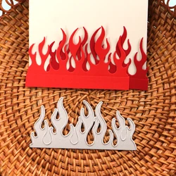 DUOFEN METAL CUTTING DIES fire flame branches stencil DIY Scrapbook Paper Album 2021 new