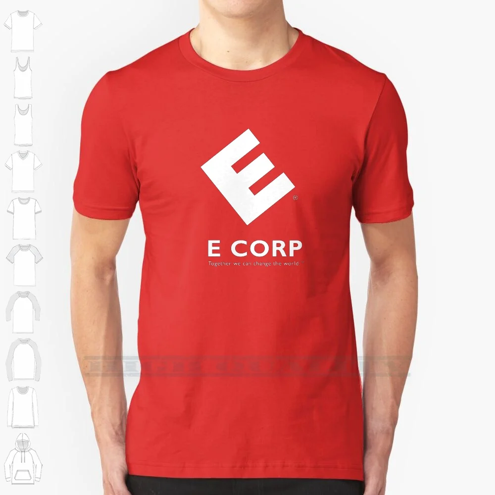 E corp (mr roboter) 100% baumwolle t shirt mr roboter roboter f society store e corp böse korporation konglomerat geschäft zusammen