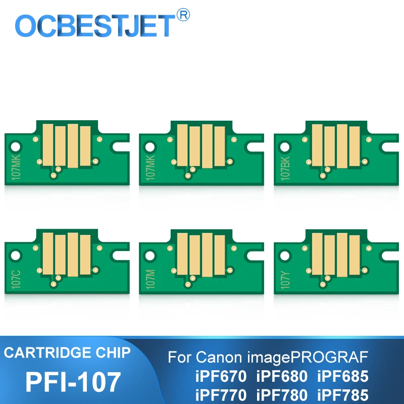 chip de cartucho permanente chips de impressora canon imageprograf ipf670 ipf680 ipf685 ipf770 ipf780 ipf785 pfi107 01