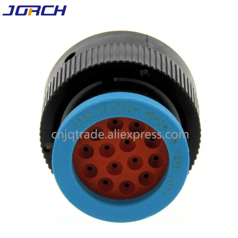 1 PCS Original USA TE/Deutsch connector HDP series 14 Cavities HDP26-18-14PE-L017 Male connector with terminals