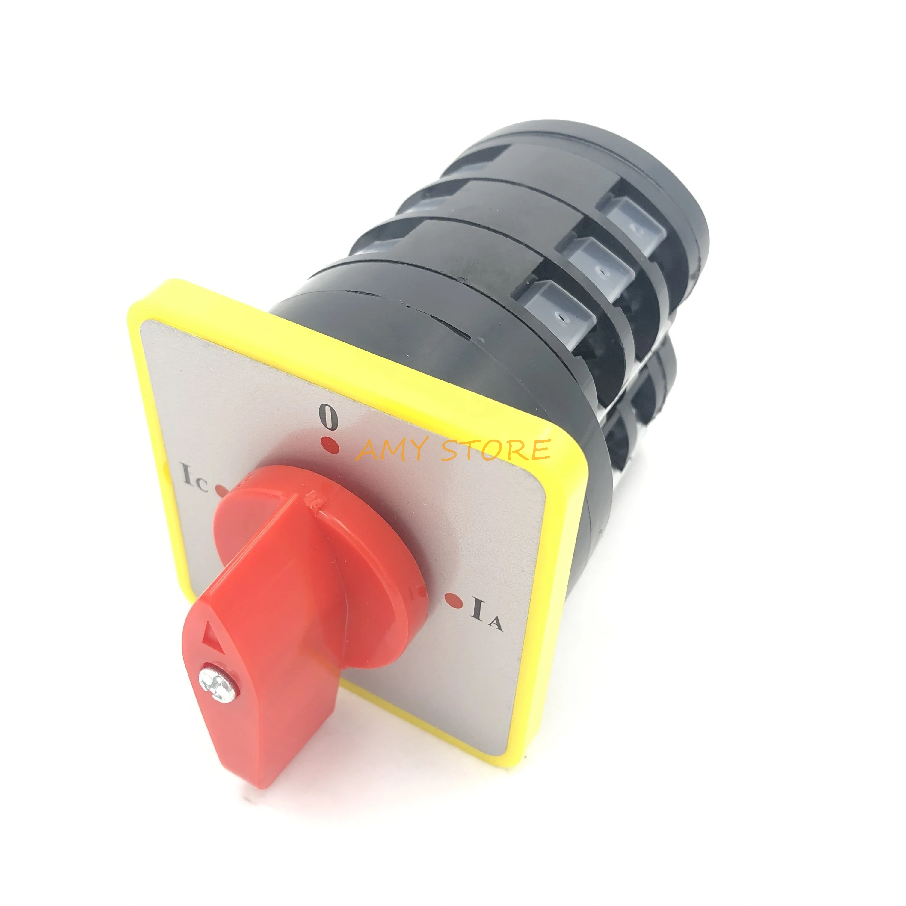 Interruptor de cámara de cambio Universal, montaje en Panel LW5-16/LH3.3 500VAC 16A, posición de IC-0-IA-IB, 12 terminales rotativos