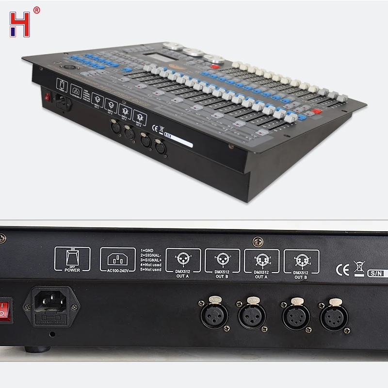 1024 DMX Console Professional DJ Controller Suitable For Moving Head Light Par Light Series Stage Light Equipment