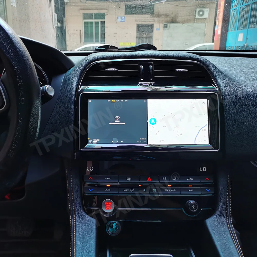 

10.25 Inch For Jaguar F-PACE 2016-2018 Android 13 Car GPS Navigation Multimedia Player Auto Stereo Radio Head Unit DSP Carplay