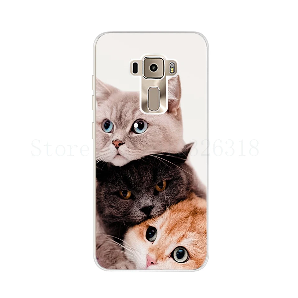 Liquid Silicone Case For Asus Zenfone 3 ZE520KL Shockproof Bumper Cover TPU Phone Cases Funda Asus ZE520KL ZA520KL Z017DB Z017D