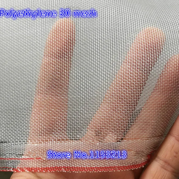 Polyethylene Filter Screen Resist Acid&Alkali Filter Cloth For Plant Shade/Chemical/Paint 15*15cm Sample 12/30/40/60/80 Mesh