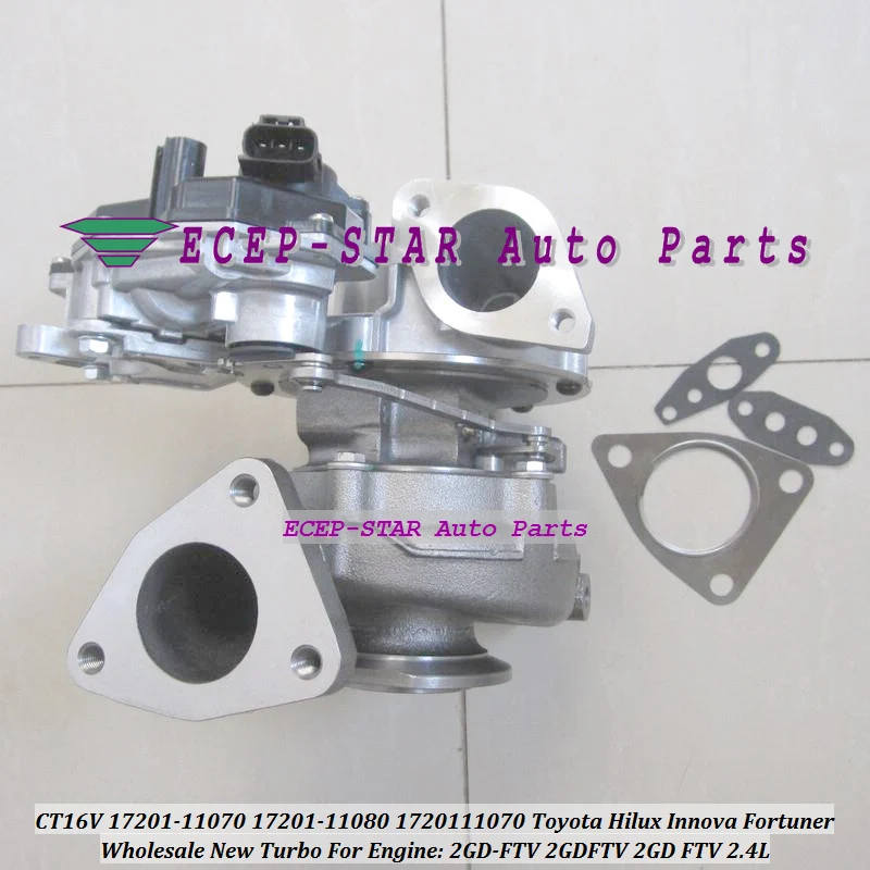 

Турбо + привод CT16V 17201-11070 17201 11070 1720111070 Для Toyota Hilux Innova Fortuner 2GD-FTV 2GDFTV 2GD FTV 2.4L