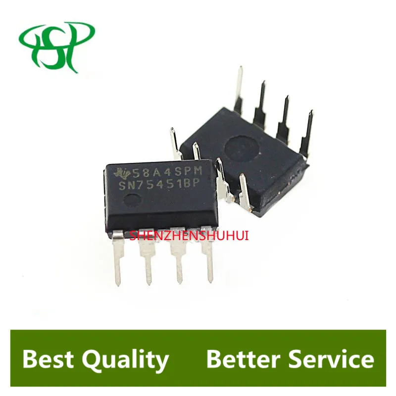 

100% New Original 5(PCS)SN75451 SN75451BP DIP-8 IC In Stock