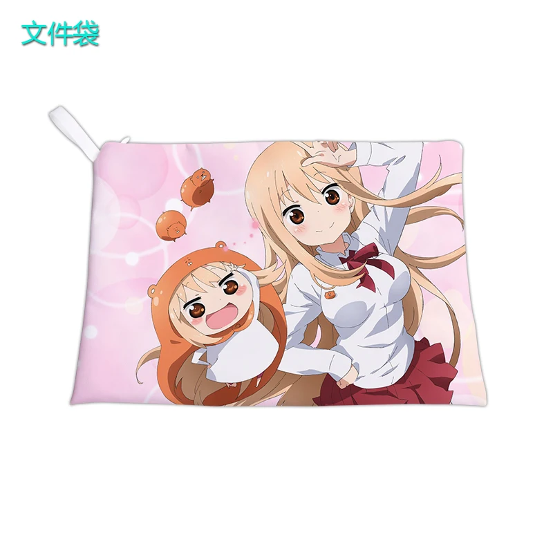 ¡IVYYE himuto! Umaru-chan-Bolso personalizado de Anime para niños, bolsa informal para documentos y bolígrafos, de dibujos animados, Unisex, 99763