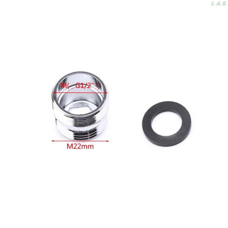 Metallo solido Adattatore Filettatura Esterna Risparmio Idrico Rubinetto Della Cucina Rubinetto Aeratore Connettore Rubinetto Della Cucina Depuratore di Acqua