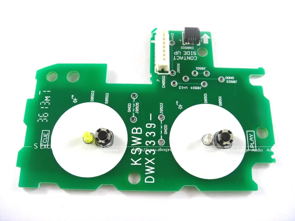 2 قطعة/الوحدة اللعب جديلة الدوائر مجلس PCB - DWX 3339 DWX3339 ل بايونير CDJ 2000 نيكزس الأخضر اللون