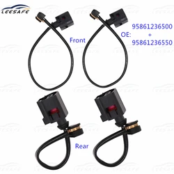 2pairs Front + Rear Brake Pad Sensor Replacement 95861236500 95861236550 for VW Touareg 7P5 7P6 PORSCHE Cayenne 92A Panamera 970