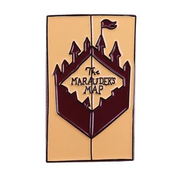 Cute marauders map badge The perfect gift for yourself or a literary book loving magical friend!