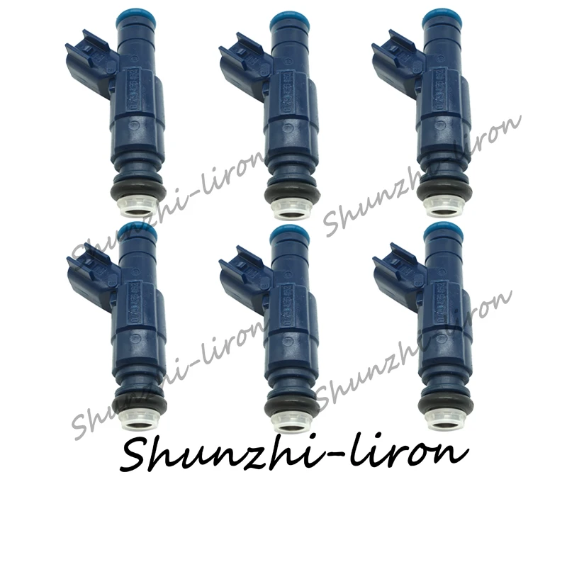 

6pcs Fuel Injector Nozzle For FORD ECOSPORT OEM:0280156162 0 280 156 162 3M6G-BA 3M6GBA