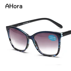 Ahora Floral Sun Reading Glasses Women Brown Lens Sunglasses Prebyopia Spectacles Eyeglasses Eyewear With Diopter +1.0to+4.0